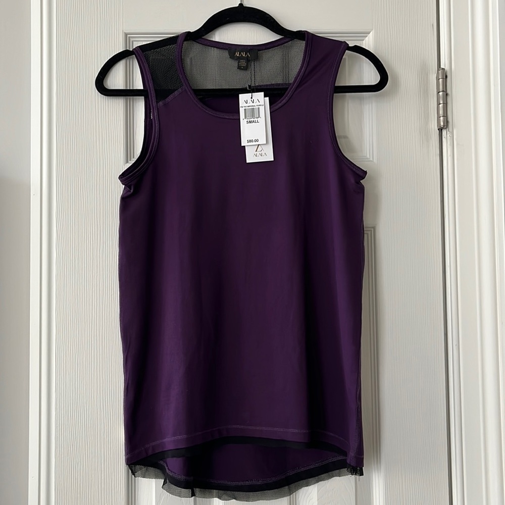 ALALA purple active wear top